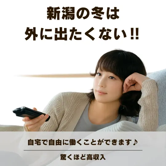 新潟の冬は外に出たくない