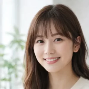 十日町市で女性スタッフがライブチャットのいいとこを説明する写真