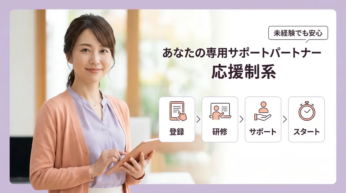 あなたをサポートするための女性